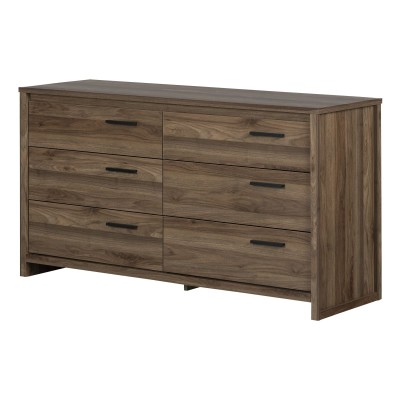 Tao 6-Drawer Dresser (Natural Walnut) 11936